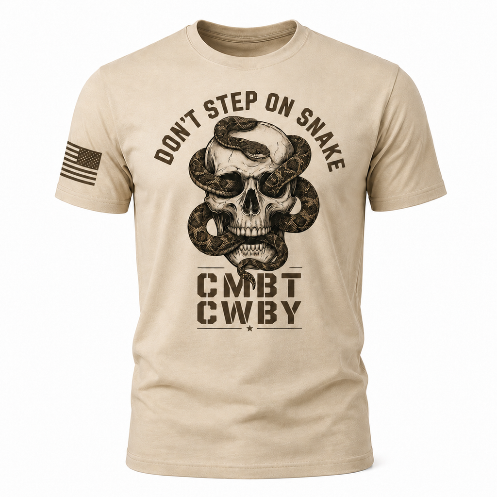 DON’T STEP ON SNAKE T-SHIRT