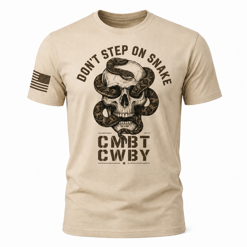 DON’T STEP ON SNAKE T-SHIRT
