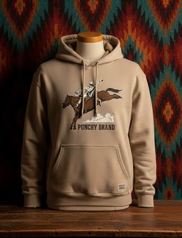 Punchy Brand Bronc Rider Heavyweight Hoodie