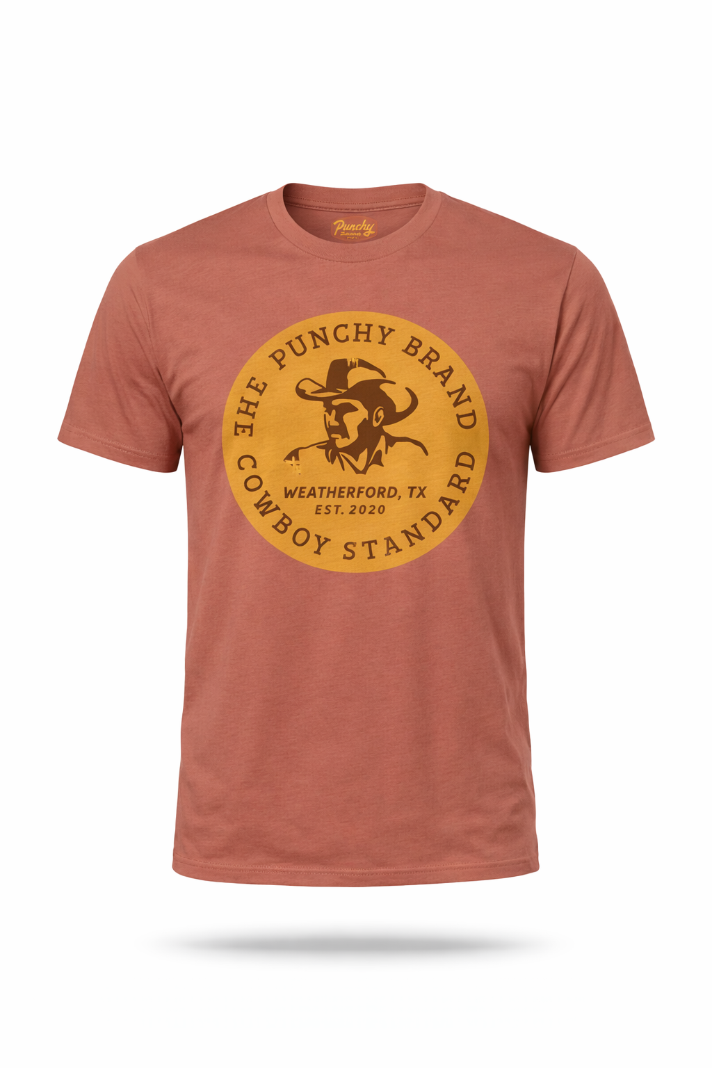 Cowboy Standard Seal Tee – Desert Pink