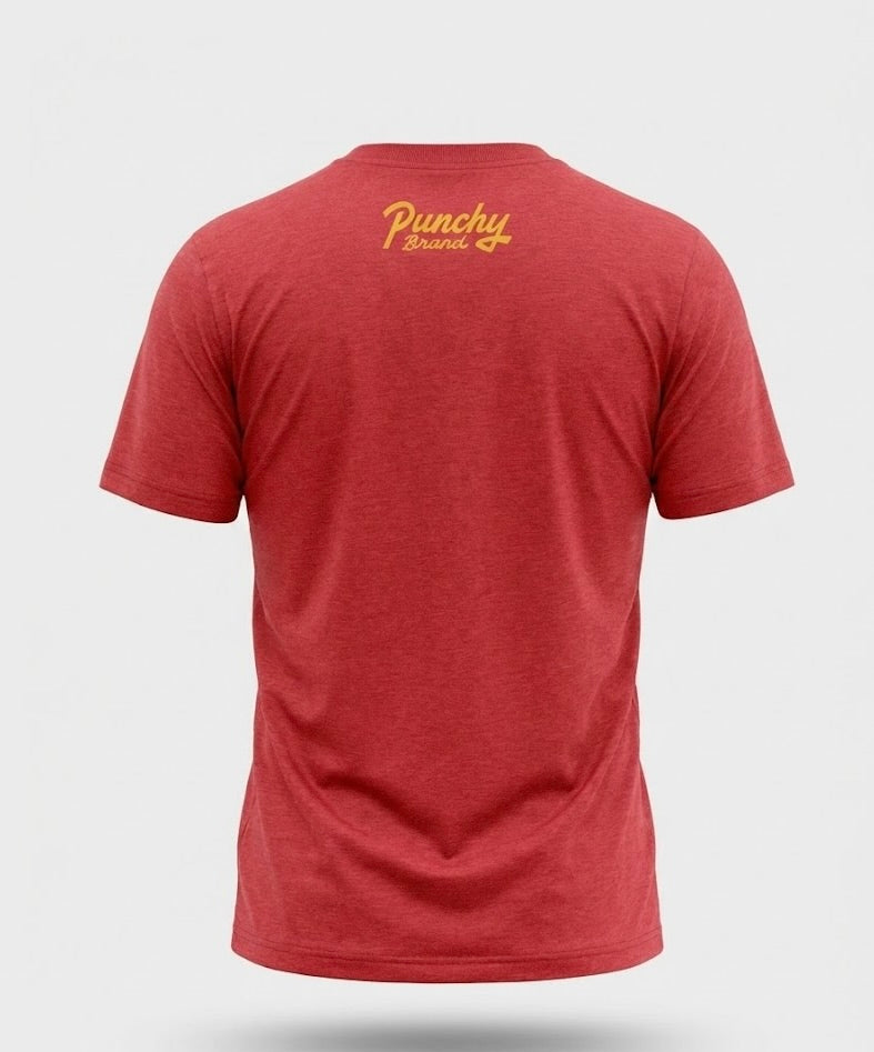 Rough Stock & Rowdy Times Tee – Heather Red