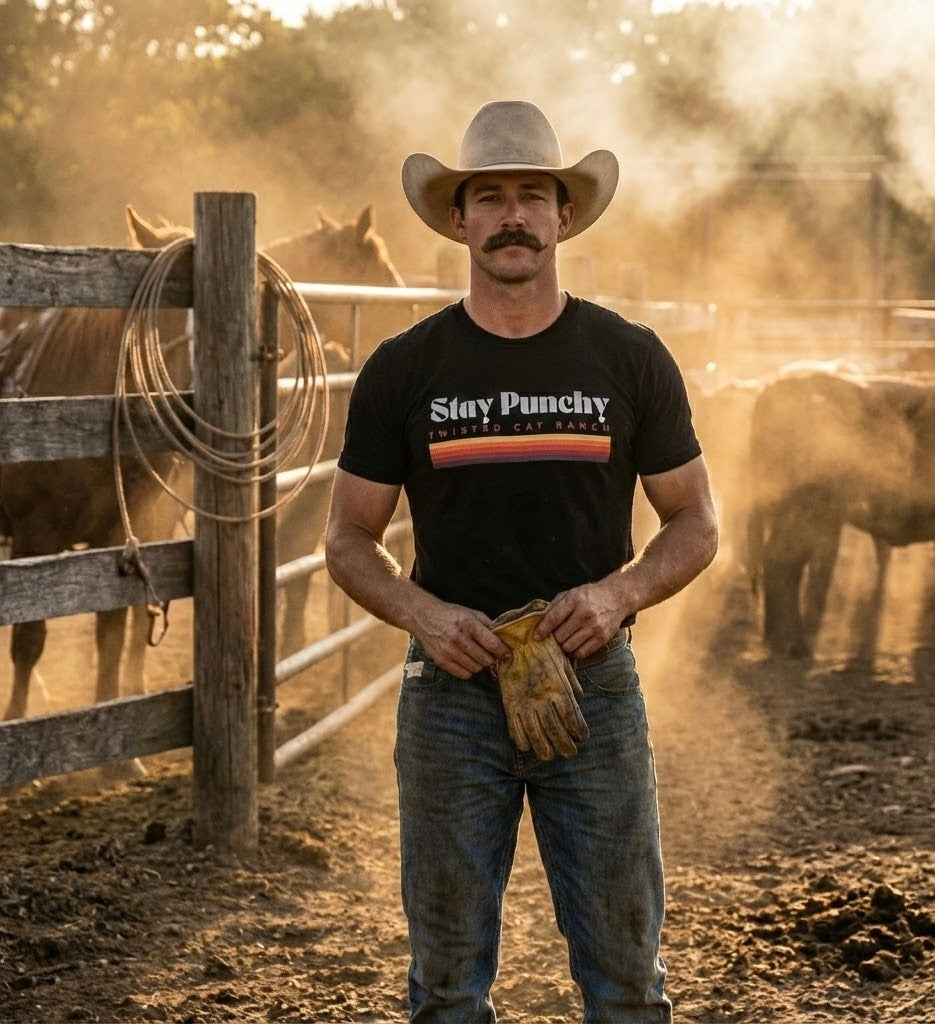 Stay Punchy - Tee, Black