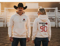 YOU MUST GO 8 TO BE 90 Hoodie – Bone
